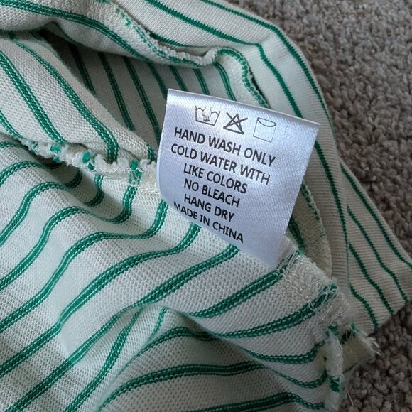 NWOT cream/green top from Amalli Talli, XL Tall - Picture 7 of 8